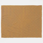 Couverture Polaire Motif drapeau de Patchwork Colombia (Devant (Horizontal))