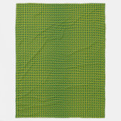 Couverture Polaire Motif Drapeau Jamaïque Patchwork (Devant)