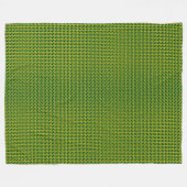 Couverture Polaire Motif Drapeau Jamaïque Patchwork (Devant (Horizontal))
