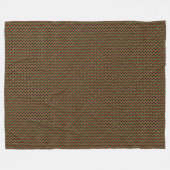 Couverture Polaire Motif Drapeau Kenya Patchwork (Devant (Horizontal))