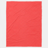 Couverture Polaire Motif Drapeau Patchwork Suisse (Devant)