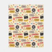 Couverture Polaire Motif du cinéma (Devant)