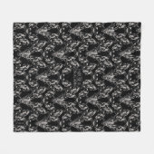 Couverture Polaire Motif du crâne BalCritère (Devant (Horizontal))