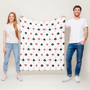 Couverture Polaire Motif du pont de cartes