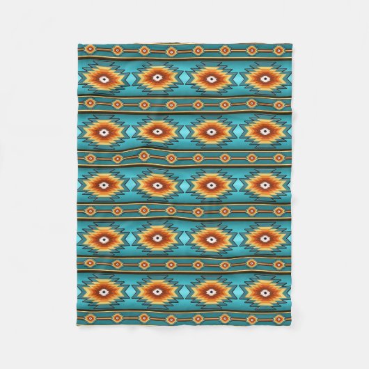 Couverture Polaire motif du sud-ouest (Devant)