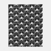 Couverture Polaire MOTIF du symbole ATV (Devant)