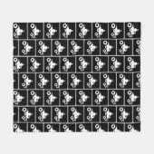 Couverture Polaire MOTIF du symbole ATV (Devant (Horizontal))