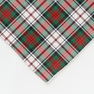 Couverture Polaire Motif écossais de plaid de tartan de robe de