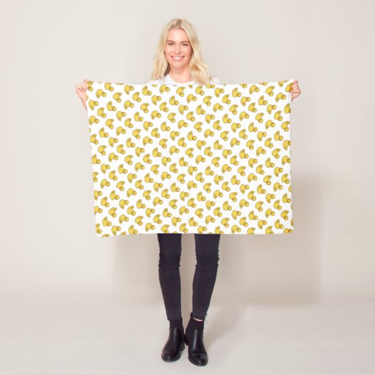 Couverture Polaire Motif en caoutchouc doux (En situation)
