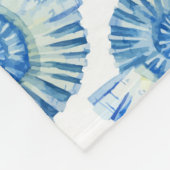 Couverture Polaire Motif en pastel 2 de coquillage (Coin)