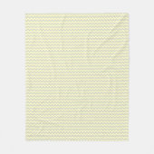 Couverture Polaire Motif en pastel de Chevron (Devant)