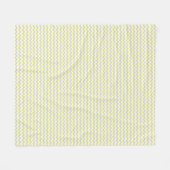 Couverture Polaire Motif en pastel de Chevron (Devant (Horizontal))