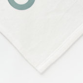 Couverture Polaire Motif Essentiels Bébé (Coin)