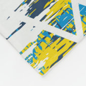 Couverture Polaire Motif ethnique sans couture. Motif de Zigzag. Scri (Coin)