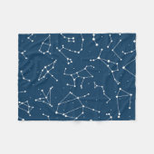 Couverture Polaire Motif étoile Constellation (Devant (Horizontal))