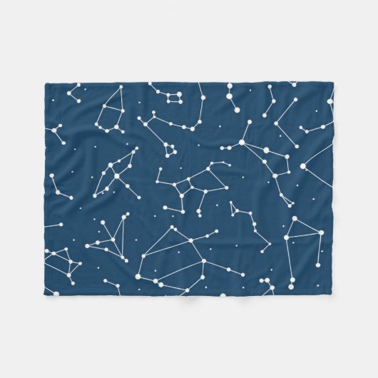 Couverture Polaire Motif étoile Constellation (Devant (Horizontal))