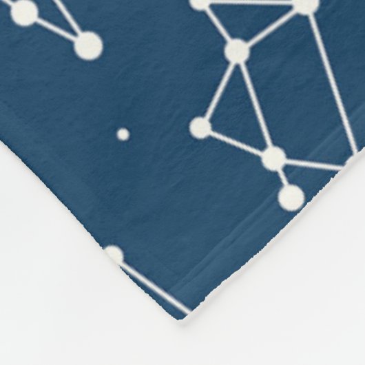 Couverture Polaire Motif étoile Constellation (Coin)