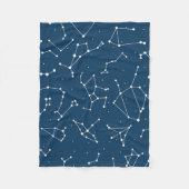 Couverture Polaire Motif étoile Constellation (Devant)