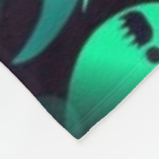 Couverture Polaire Motif fantôme (Coin)