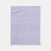 Couverture Polaire Motif final bleu (Devant)