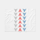 Couverture Polaire Motif Flèche (Devant (Horizontal))