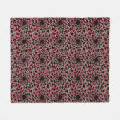 COUVERTURE POLAIRE MOTIF FLEUR TOURBILLON (Devant (Horizontal))