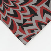COUVERTURE POLAIRE MOTIF FLEUR TOURBILLON (Coin)