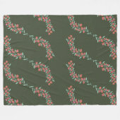 Couverture Polaire Motif floral (Devant (Horizontal))