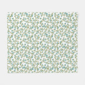 Couverture Polaire Motif floral 12 (Devant (Horizontal))