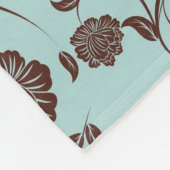 Couverture Polaire Motif floral 13 (Coin)