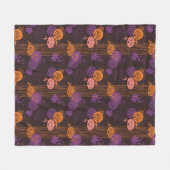 Couverture Polaire Motif floral 2 3 (Devant (Horizontal))