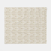 Couverture Polaire Motif floral 4 (Devant (Horizontal))