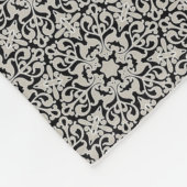 Couverture Polaire Motif floral arabe (Coin)