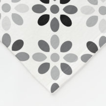 Motif floral fantaisiste de couleur personnalisée