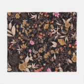 Couverture Polaire Motif floral paisley incomparable (Devant (Horizontal))