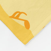 Couverture Polaire Motif Flute Chick (Coin)