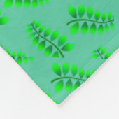 Couverture Polaire Motif Foliage éponyme (Coin)