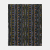 Couverture Polaire Motif folklorique scandinave Cosy Thon Blanket (Devant)