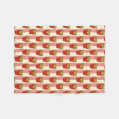 Couverture Polaire Motif français Fries (Devant (Horizontal))