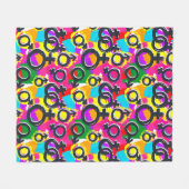 Couverture Polaire Motif Gay pride de Neon (Devant (Horizontal))