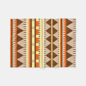Couverture Polaire Motif géométrique (Devant (Horizontal))
