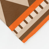 Couverture Polaire Motif géométrique (Coin)