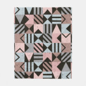 Couverture Polaire Motif géométrique 29 (Devant)