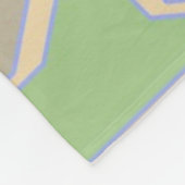 Couverture Polaire Motif géométrique 3 (Coin)