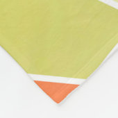 Couverture Polaire motif géométrique Abstrait (Coin)