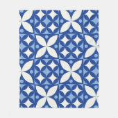 Couverture Polaire motif géométrique Abstrait sans couture en scandin (Devant)