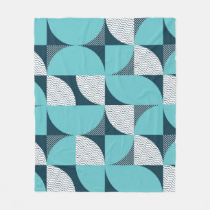 Couverture Polaire Motif géométrique créatif