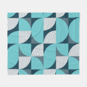 Couverture Polaire Motif géométrique créatif (Devant (Horizontal))