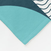 Couverture Polaire Motif géométrique créatif (Coin)