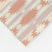 Couverture Polaire Motif géométrique dans le style aztèque 3 (Coin)